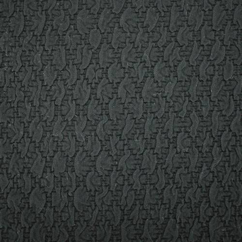 Black Texture Matelasse Jacketing 70733