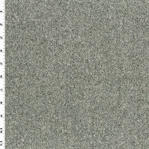 Black/Natural Beige Wool Blend Tweed Jacketing 70744