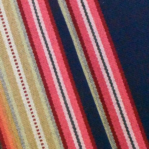 Beige/Navy/Multi Stripe Wool Blend Jacketing 70753