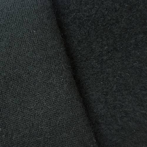 True Black Wool Blend Sweatshirt Fleece 70398