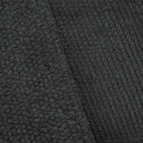 Black Wool Blend Chunky Knit 70602