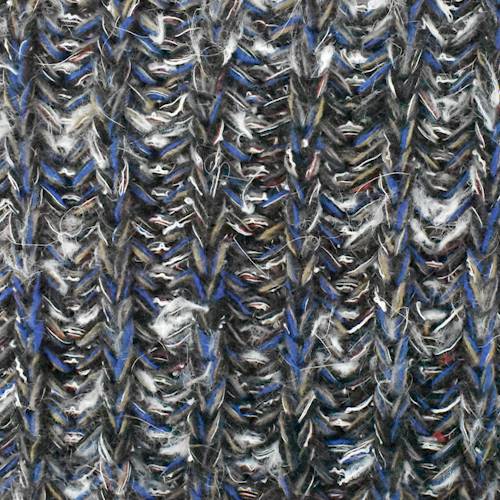 Blue/Brown/Multi Wool Blend Textured Chunky Knit 70607