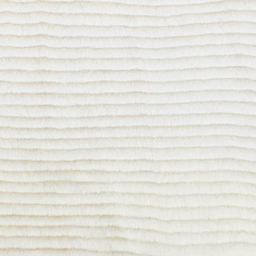 Whisper Beige Stripe Faux Fur Knit DFW11171