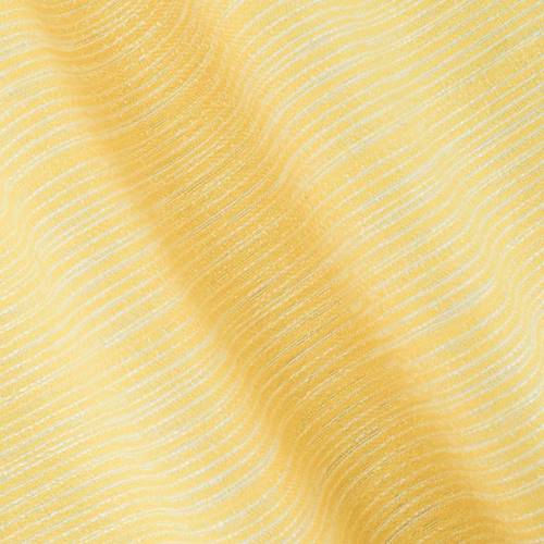 Yellow/White Textured Stripe Home Decorating Fabric DFW56030