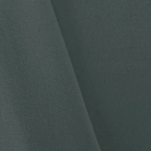 Matte Black Wool Blend Flannel Jacketing 70620