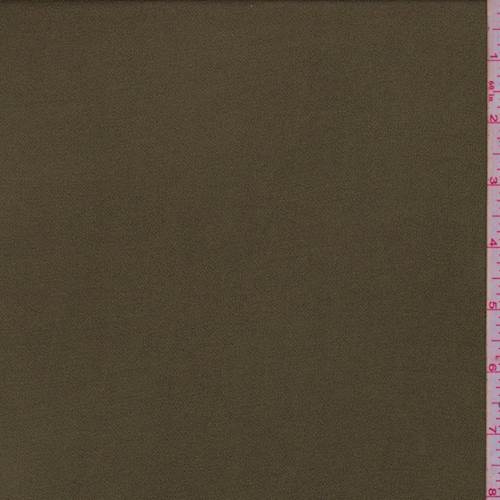 Army Green Rayon Crepe Georgette