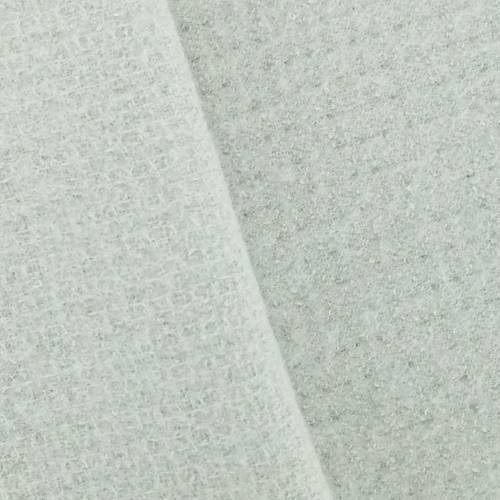 Smoke Gray Wool Blend Texture Boucle Dobby Jacketing 70814