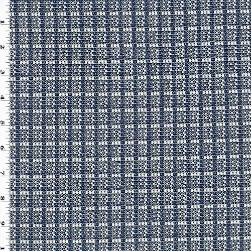 Navy/White Texture Dobby Jacketing 70806