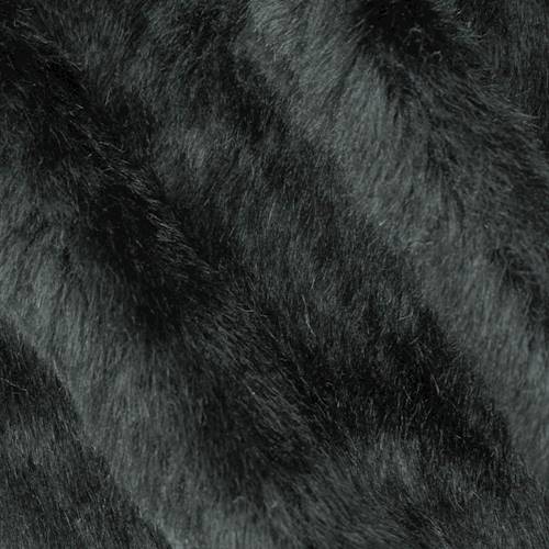 Midnight Black Faux Fur - DFW56259 | Fashion Fabrics