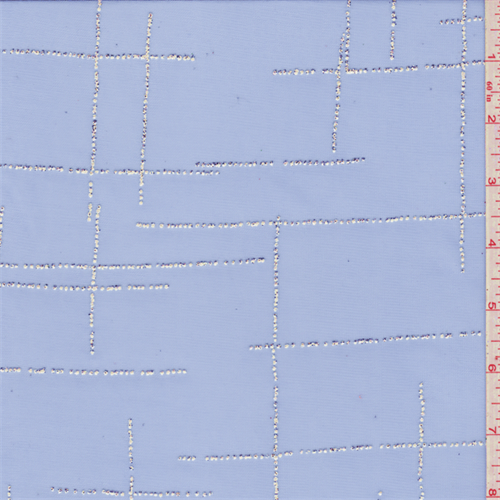 *3 3/4 YD PC--Light Blue Mesh