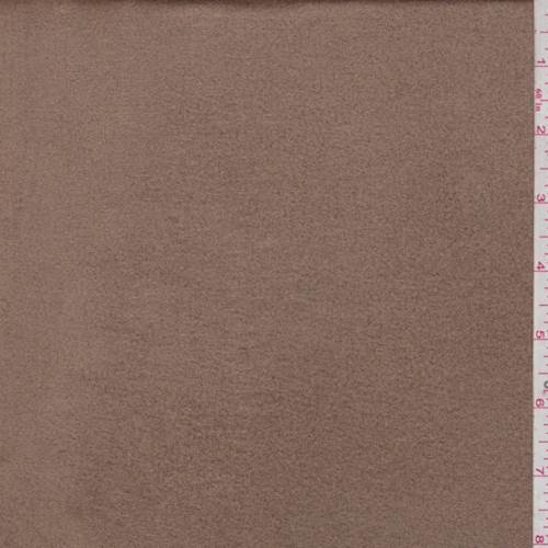 Cocoa Brown Microsuede Knit