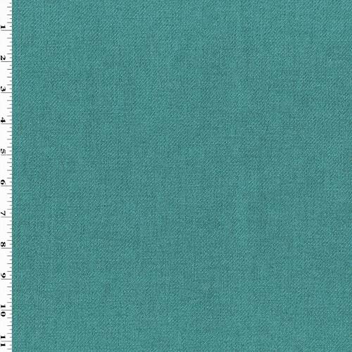 Deep Teal Texture Twill Home Decorating Fabric DFW56087