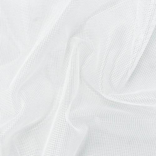 Icy White Mesh Home Decorating Fabric DFW56128