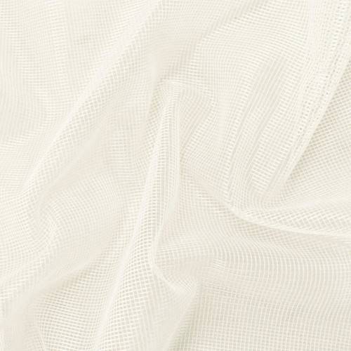 Pearlescent White Mesh Home Decorating Fabric DFW56134