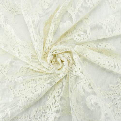 Chalk Ivory Lace Mesh Home Decorating Fabric DFW56145