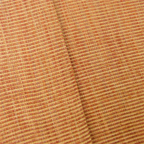 *3 1/2 YD PC-Orange/Multi Ribbed Home Decorating Fabric