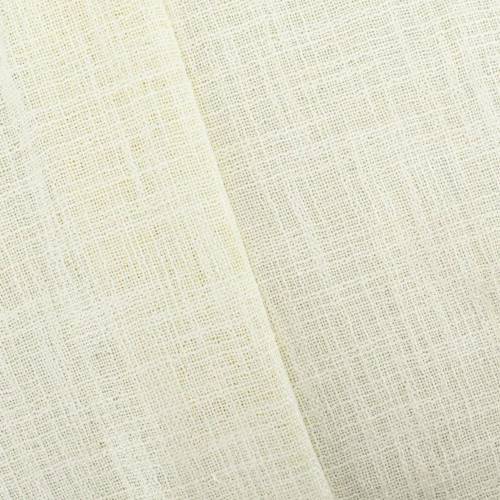 Ivory Plain-Weave Slub Home Decorating Fabric DFW56171