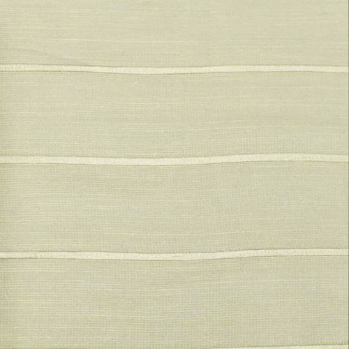 Natural Beige/Ivory Sheer Stripe Woven Drapery Fabric DFW56186