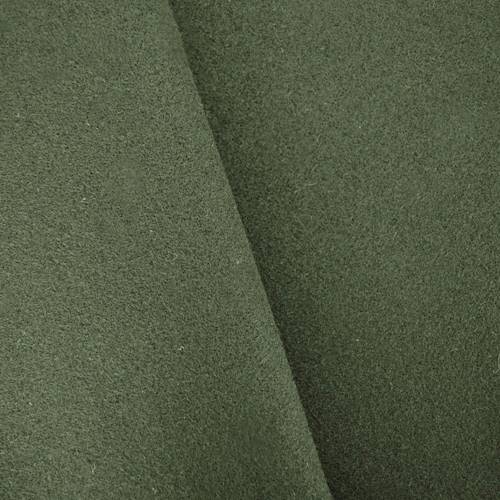 *2 YD PC--Seaweed Brown Melton Wool Blend Jacketing