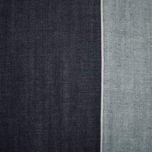 *1 5/8 YD PC--Midnight Blue Cotton Japanese Selvedge Denim