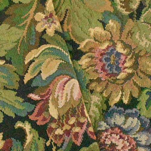 Green/Blue/Multi Floral Tapestry Home Decorating Fabric DFW56870