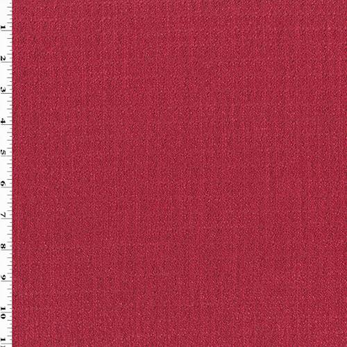 Geranium Red Dolton Boucle Home Decorating Fabric DFW56915