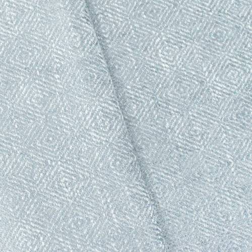 Metal Gray/White Diamond Chenille Decorating Fabric DFW56953