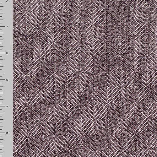 Mauve Purple/Gray Rayon Diamond Twill Decorating Fabric DFW57022