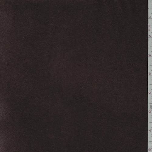 Kodiak Brown Panne Velvet Knit