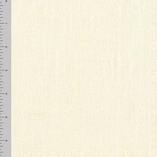 Cream White Linen Woven Home Decorating Fabric DFW57066