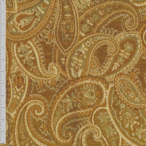 Tan/Beige/Multi Paisley Jacquard Home Decorating Fabric DFW57111