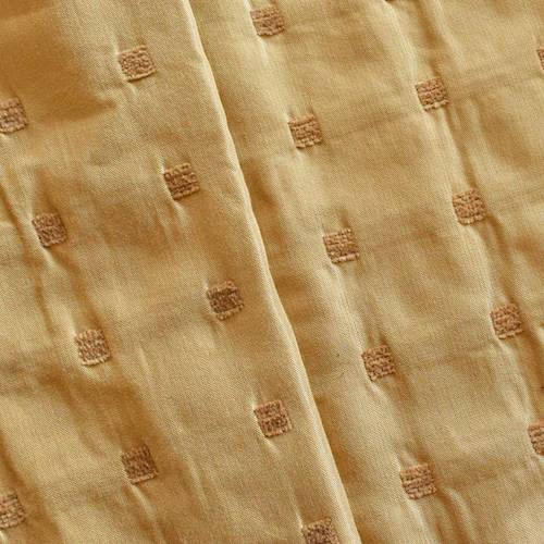 Toasted Beige Square Chenille Woven Home Decorating Fabric DFW57241