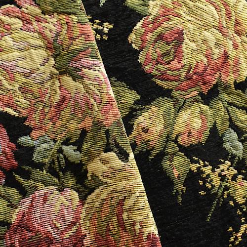 Green/Yellow/Multi Texnova Floral Tapestry Decorating Fabric DFW57250