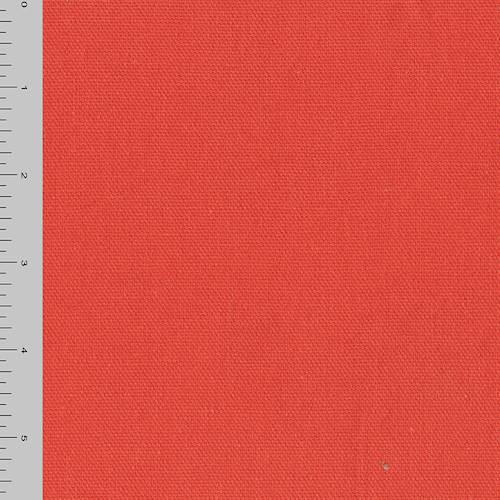 Fire Orange Cotton Canvas Home Decorating Fabric DFW57276