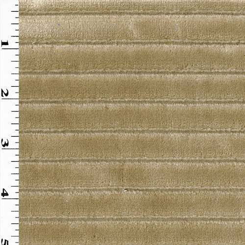 Seventies Beige Wide Wale Corduroy Home Decorating Fabric DFW57359