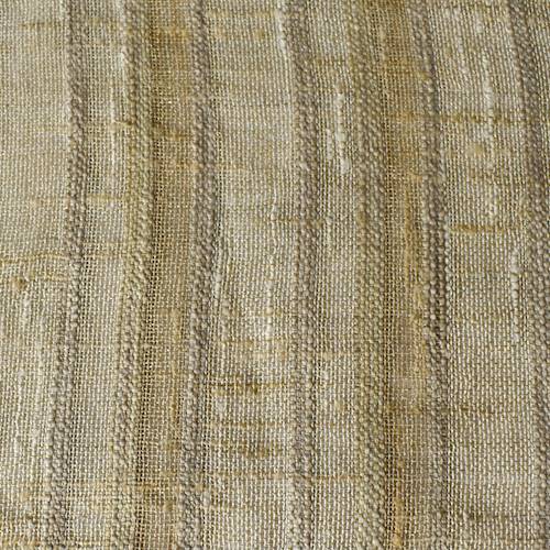 *1 YD PC -- Beige/Tan/Taupe Stripe Semi-Sheer Home Decorating Fabric
