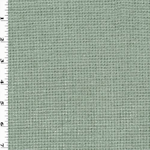 Spa Green Textured Dobby Chenille Home Decorating Fabric DFW57440