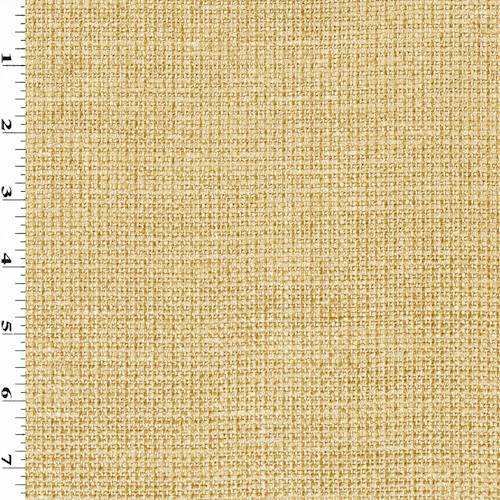 Warm Beige Textured Dobby Chenille Home Decorating Fabric DFW57462