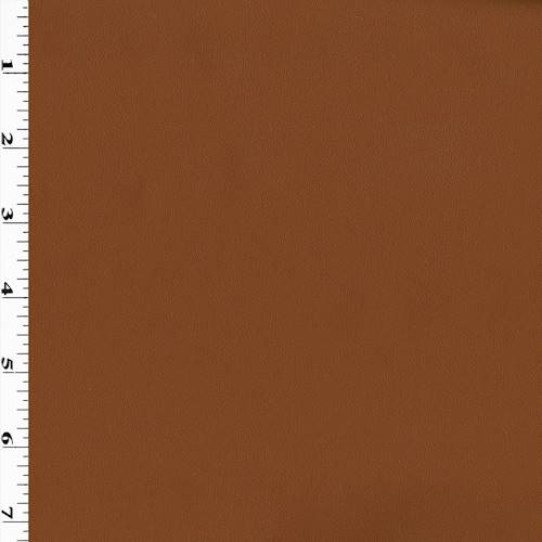 *1 1/2 YD PC--Tawny Pleather/Fleece Back Home Decorating Fabric DFWX0783-X
