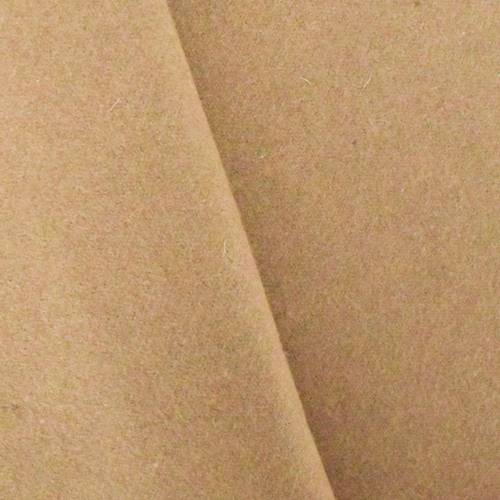 *4 3/4 YD PC--Tanned Beige Wool Blend Flannel Jacketing