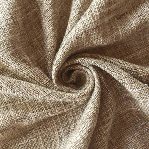 Natural Beige/Multi Textured Slub Home Decorating Fabric DFW57548