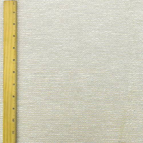 *2 3/8 YD PC--Beige/White/Blue Texture Boucle Stripe Jacketing