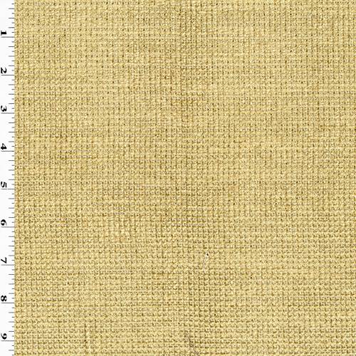 Golden Beige Textured Dobby Home Decorating Fabric DFW57600