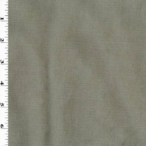 Dusty Green Textured Velveteen Home Decorating Fabric DFW57699
