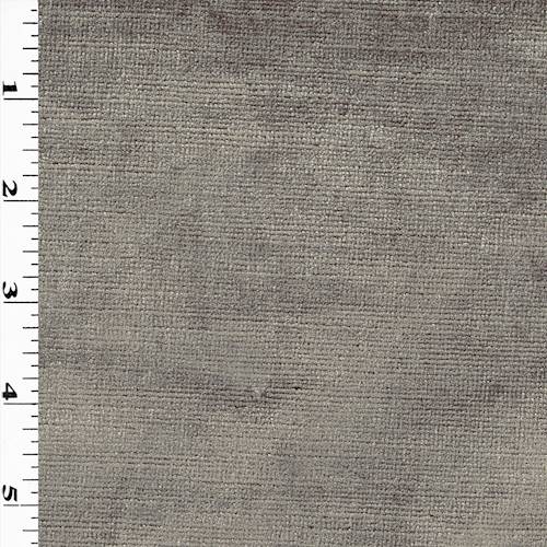 Deep Lead Gray Velvet Home Decorating Fabric DFW57706