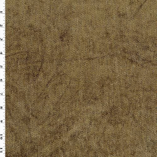 Brown/Gold Sparkle Textured Chenille Home Decorating Fabric DFW57737