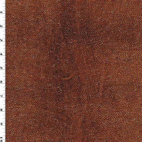 Spice Orange Textured Chenille Home Decorating Fabric DFW57758