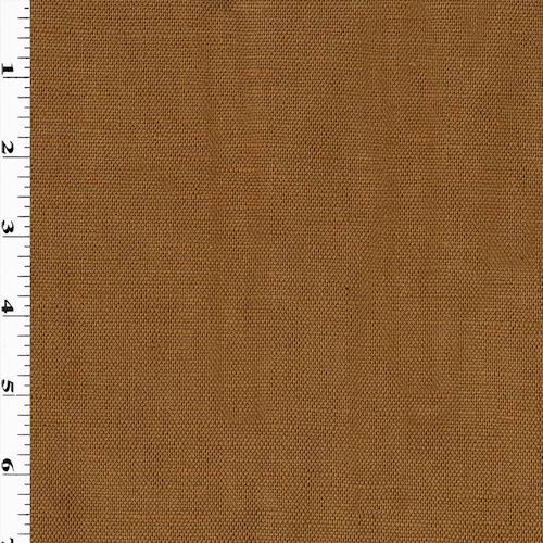 Penny Brown Linen Blend Slubbed Woven Decorating Fabric DFW57842