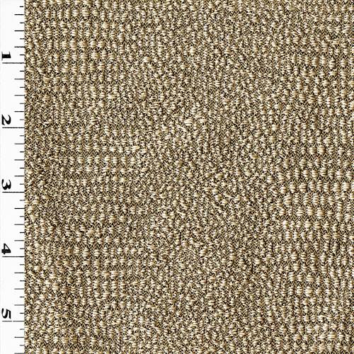 Metallic Taupe/Brown Spots Jacquard Home Decorating Fabric DFW57832