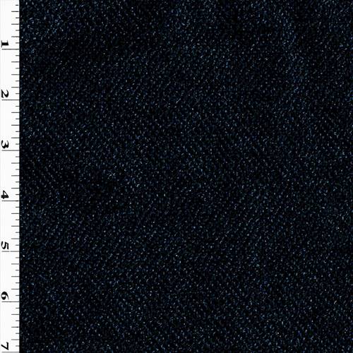 Deep Navy/Blue Textured Twill Home Decorating Fabric DFW57871